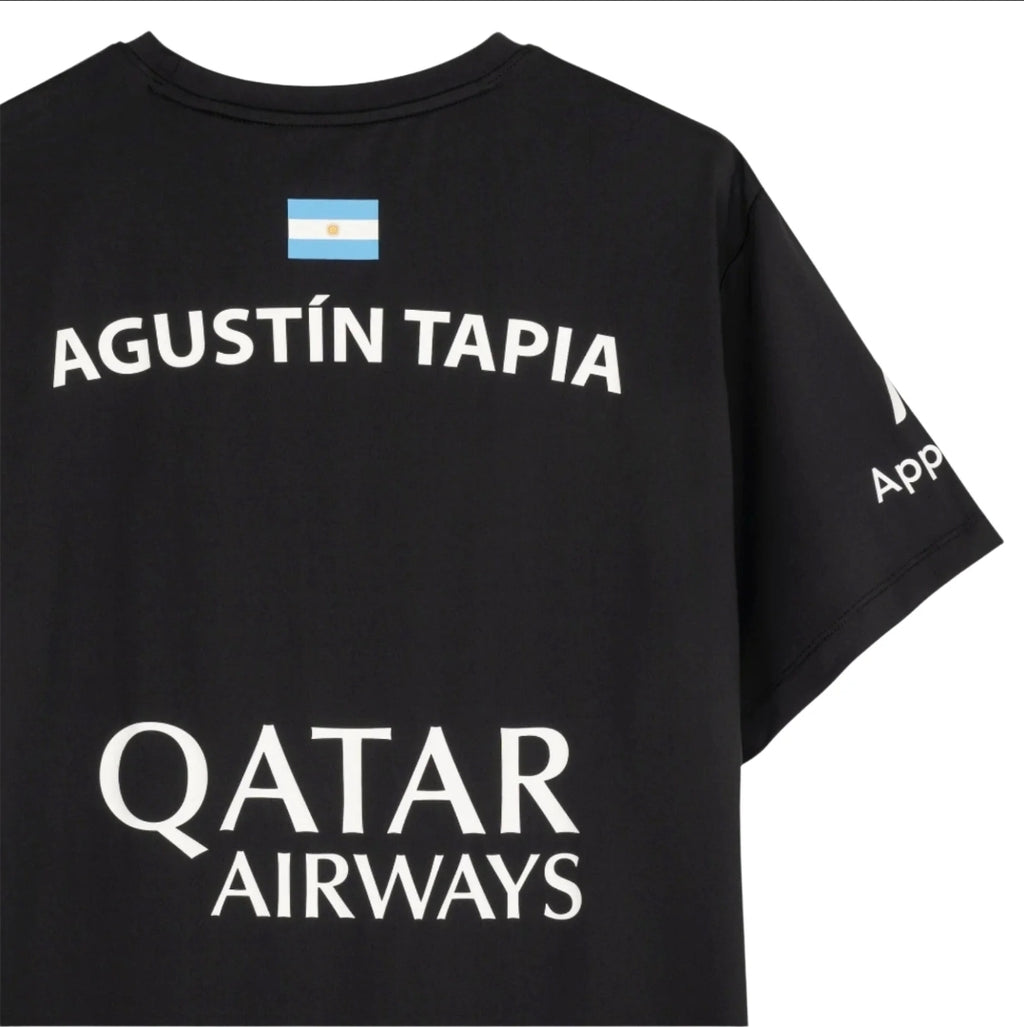 Nox AT10 Agustin Tapia Sponsors T-Shirt – Black