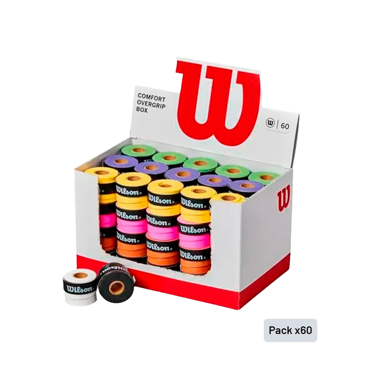 Wilson Smooth Multicolor Drum Overgrips (x60)