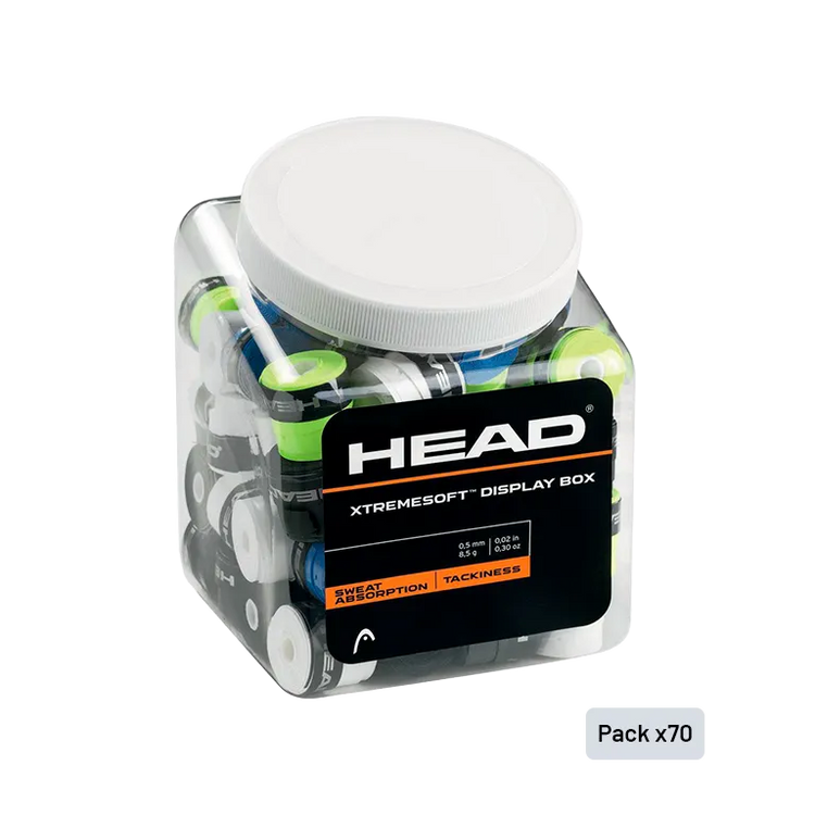 Drum Overgrips HEAD XtremeSoft Multicolor (x70)